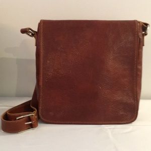 Italian Leather Cross-body or Shoulder Bag